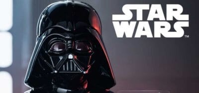 Star Wars sign and Darth Vader