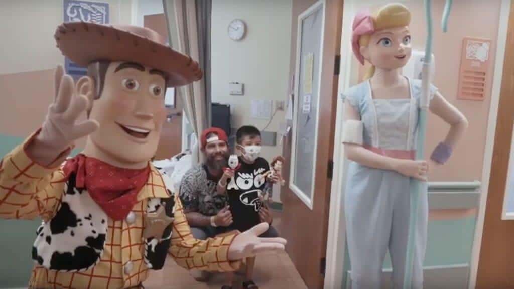 bo peep woody disney voluntears