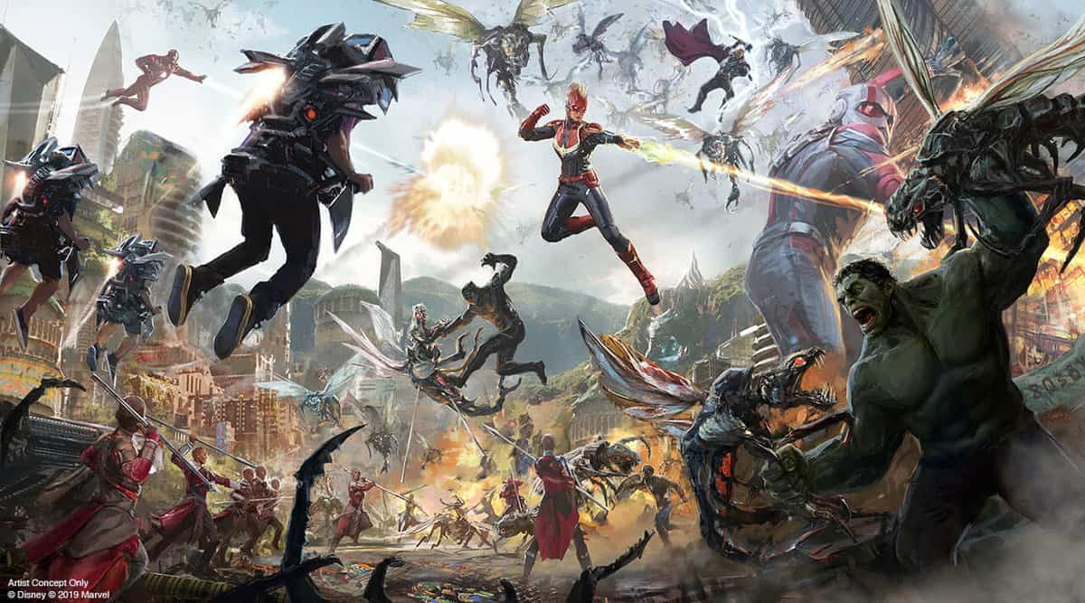 avengers campus dca