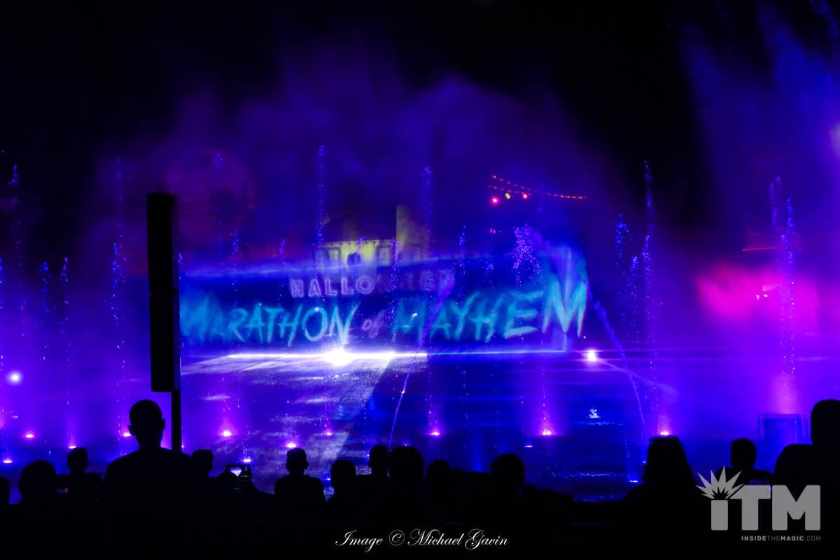 A crowd of people on a stage