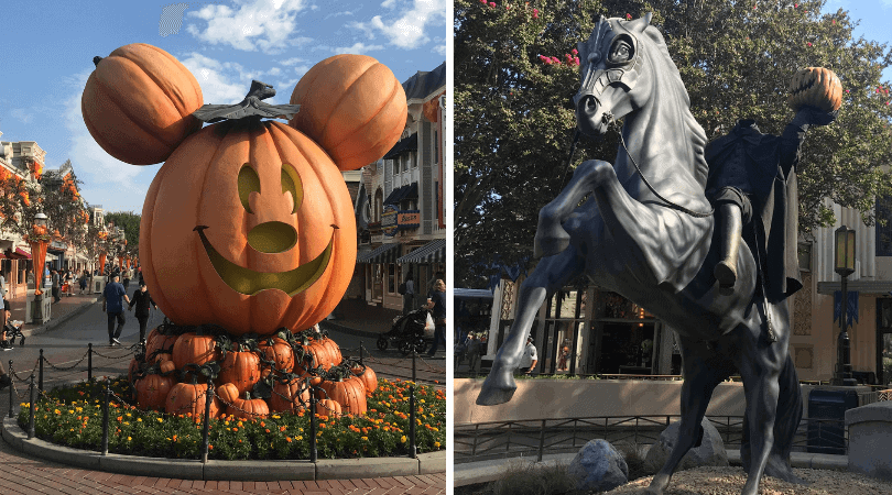 mickey pumpkin and headless horseman