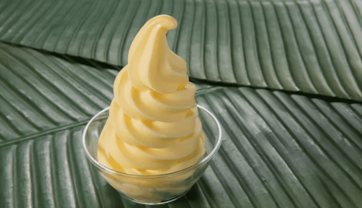 Dole whip at Walt Disney World