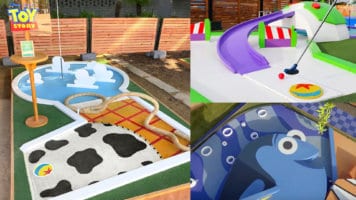 Pixar-themed mini-golf course