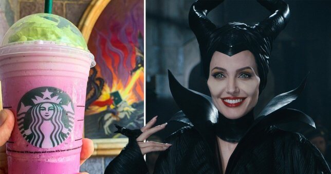 maleficent and frappuccino