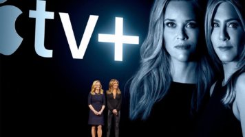 Jennifer Aniston premiering her new Apple+ show