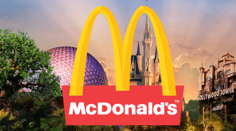 mcdonald's at disney world