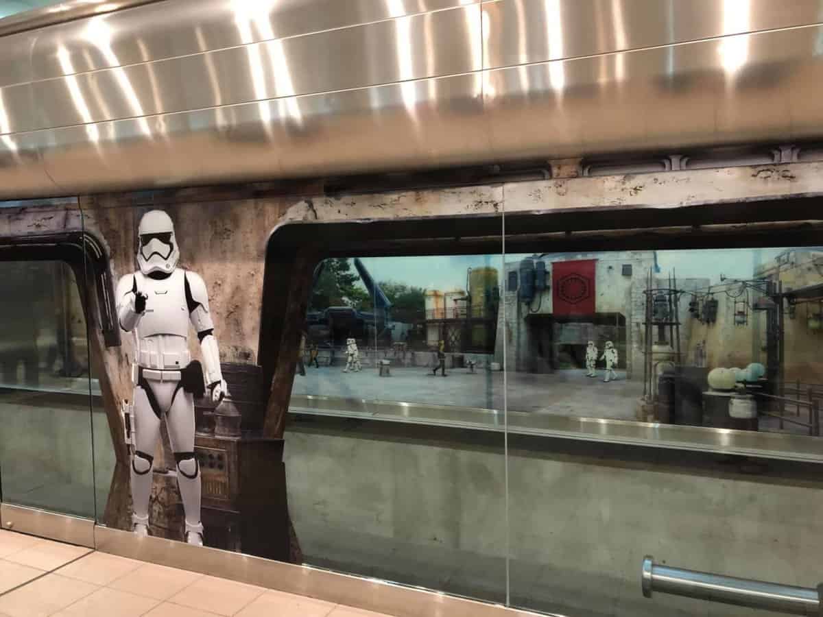 Storm Trooper stands guard at MCO