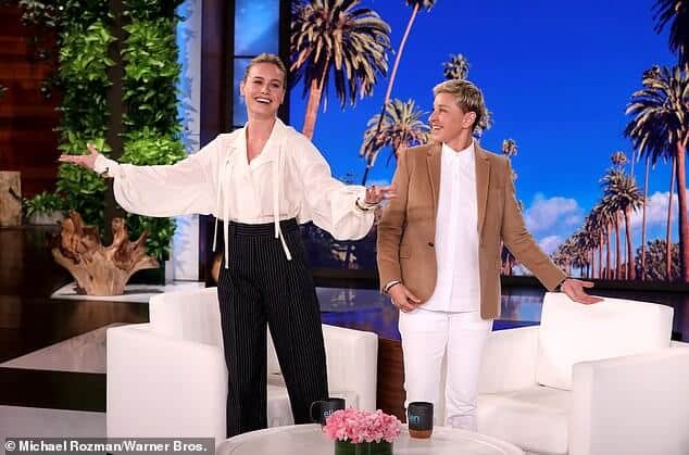 Brie Larson on Ellen