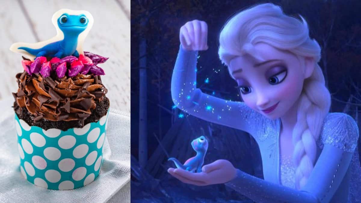 Frozen 2 Cupcake Blue Salamander