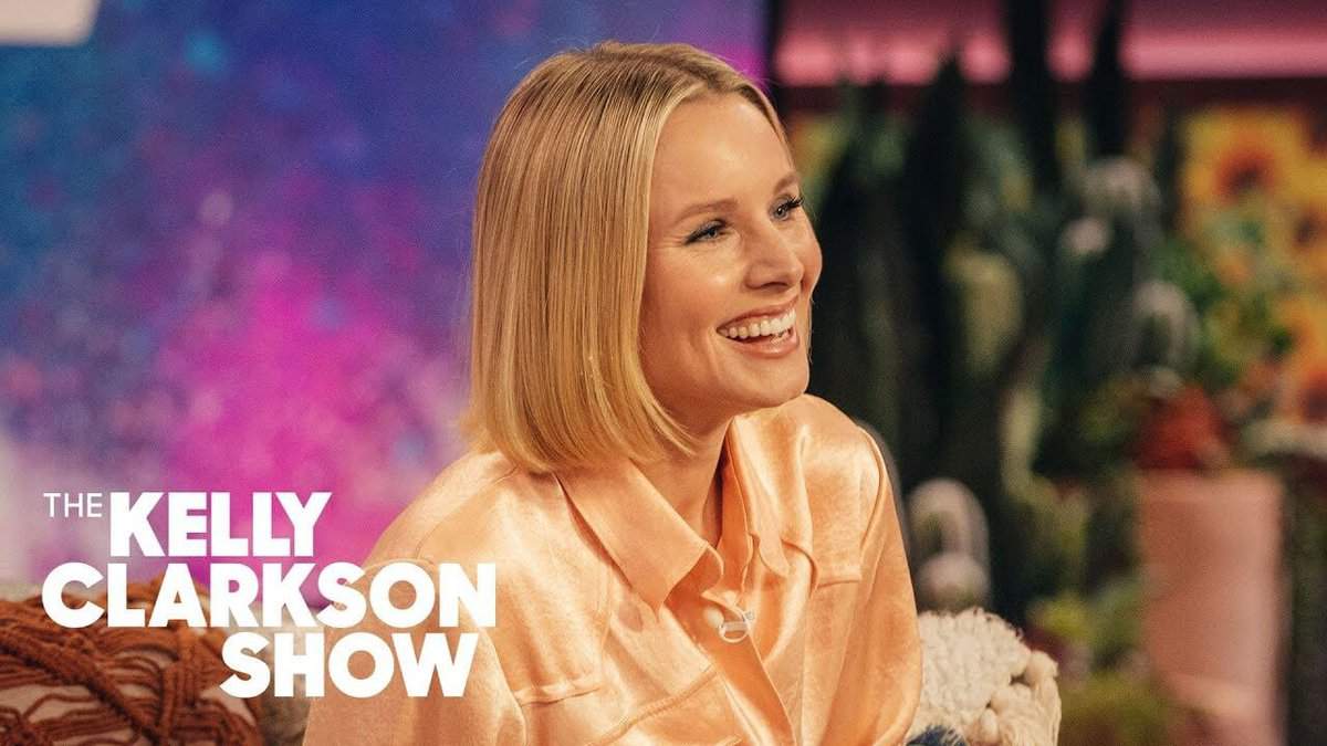 Kristen Bell Kelly Clarkson Show Bell Kelly Clarckson Show