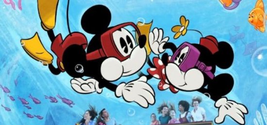Mickey & Minnie’s Runaway Railway Attraction Poster