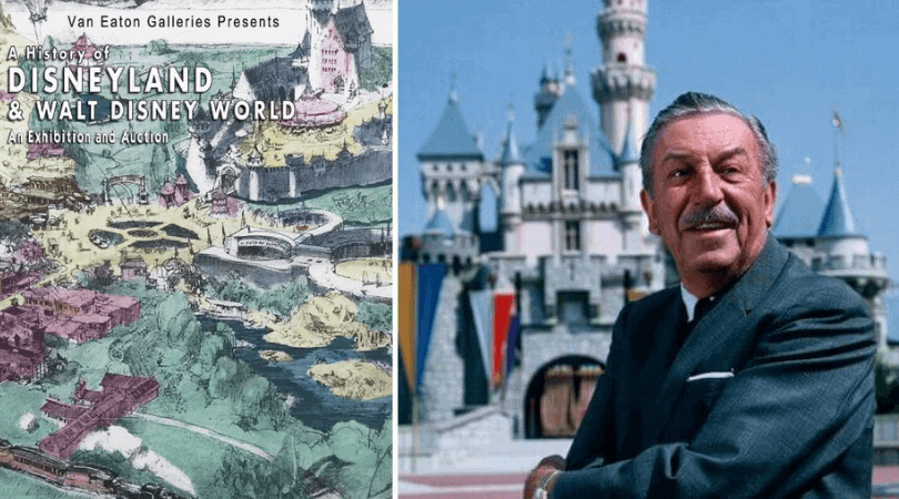 disneyland walt disney world auction
