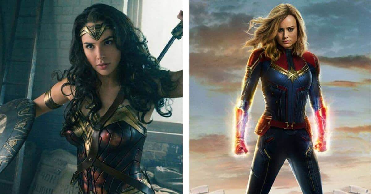 Wonder Woman Captain Marvel