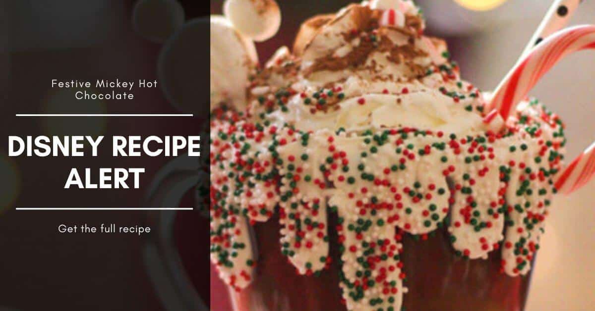 Disney Recipe Hot Chocolate