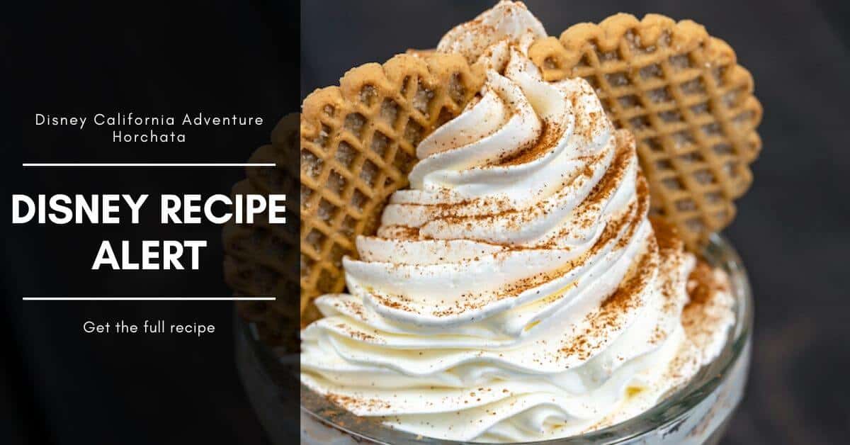 Disney Horchata