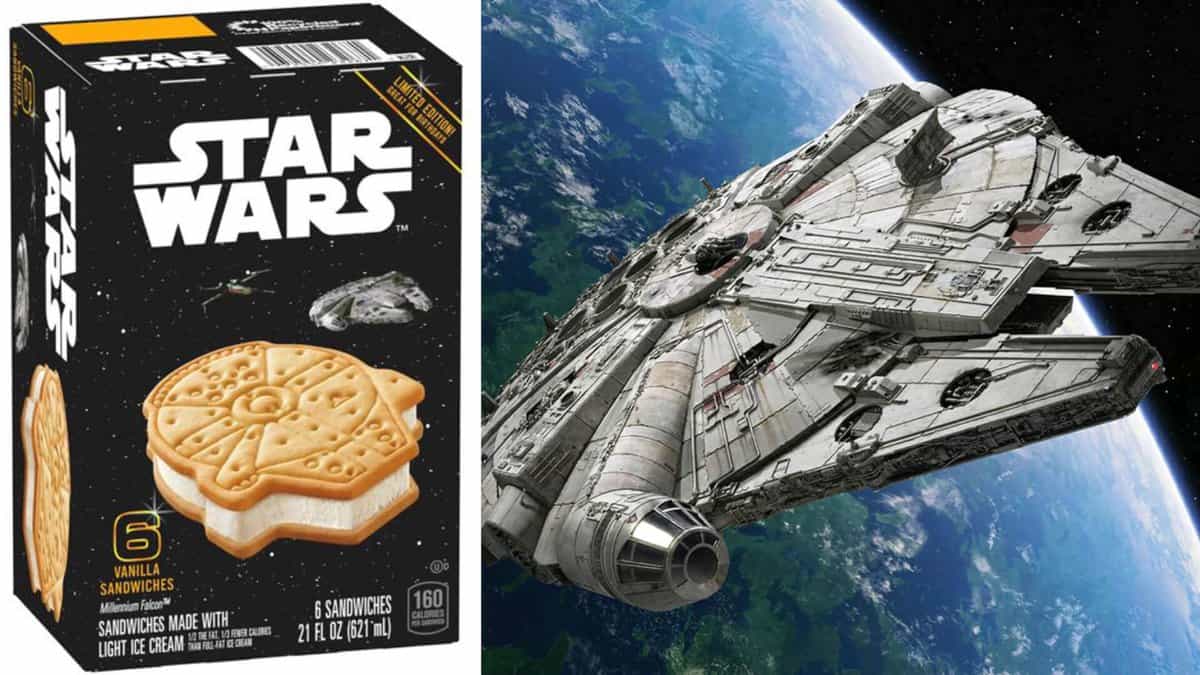 Star Wars ice cream sandwiches