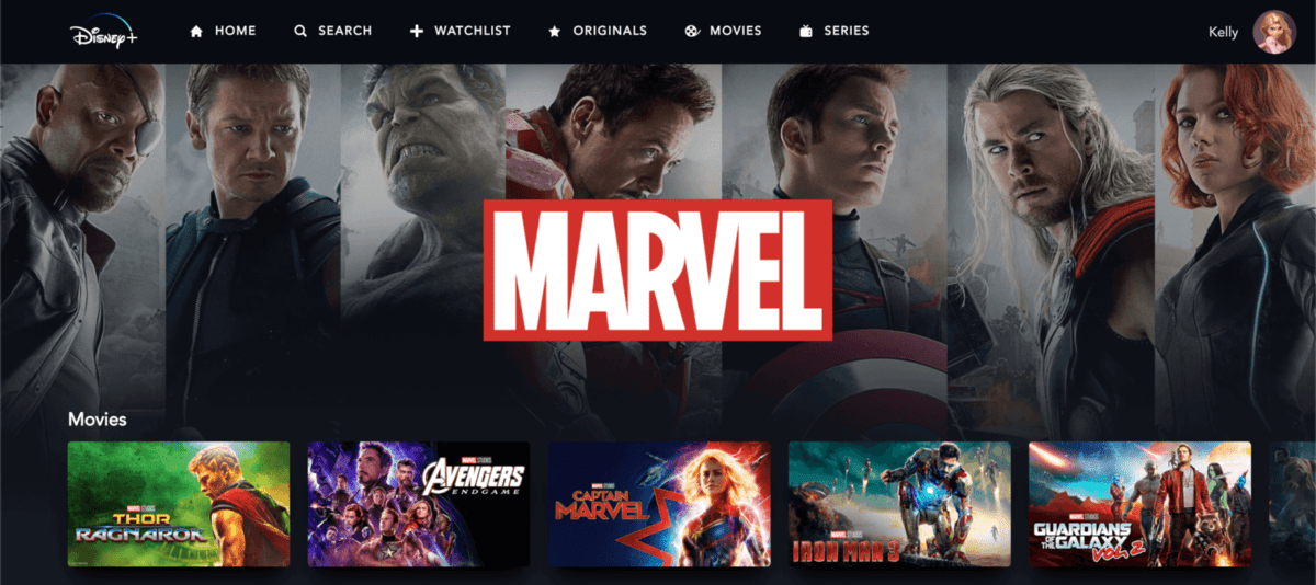 Marvel Disney Plus