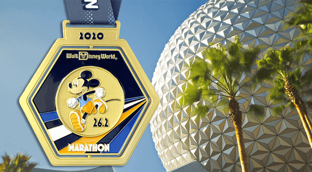 2020 Walt Disney World Marathon medal