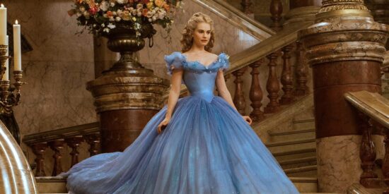 Lily James as Cinderella