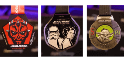 Star Wars 2020 runDisney medals