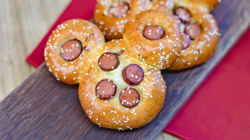 Mickey Pretzel Dog