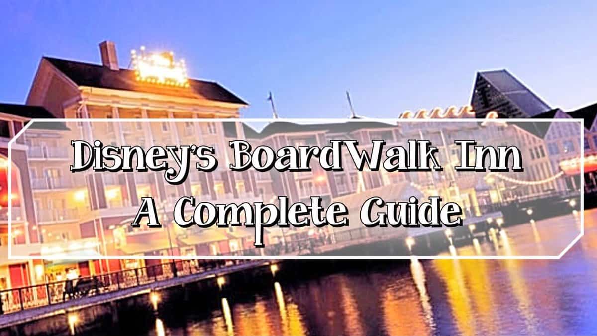 Disney Boardwalk Map 2020 Disney's Boardwalk Inn: A Complete Guide - Inside The Magic