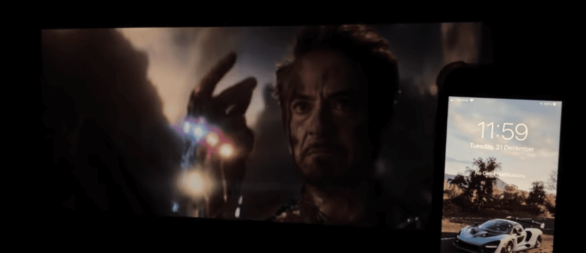 Iron Man New Year Snap