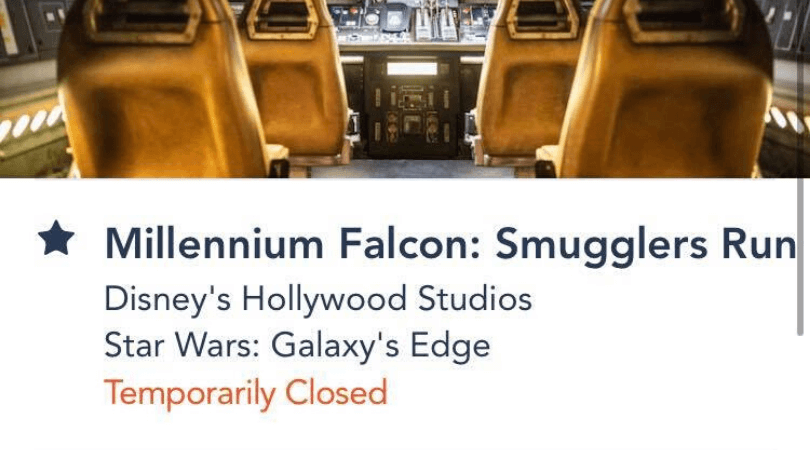 millennium falcon: smugglers run