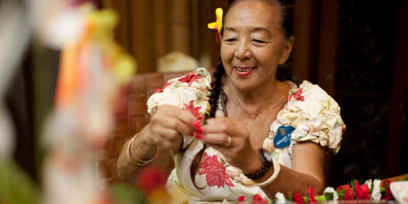 Anake (Auntie) Kau’i smiling