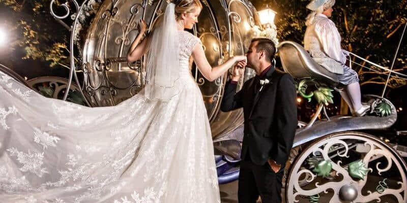 cinderella wedding disneyland hotel