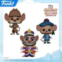 The Great Mouse Detective Funko Pops