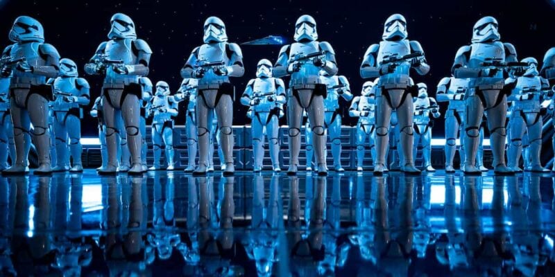 Stormtroopers in 'Star Wars': Rise of the Resistance