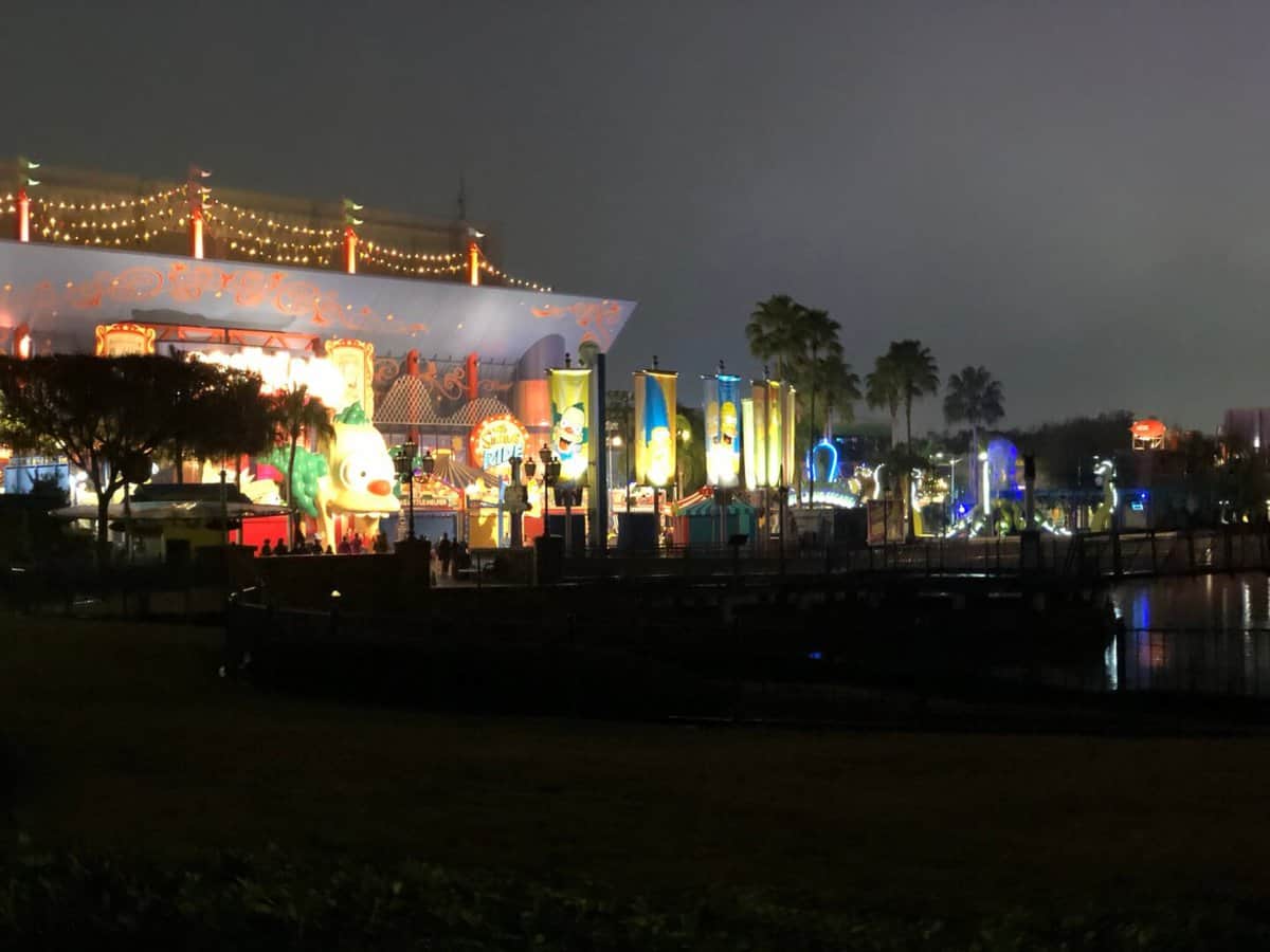 Running Universal Simpsons