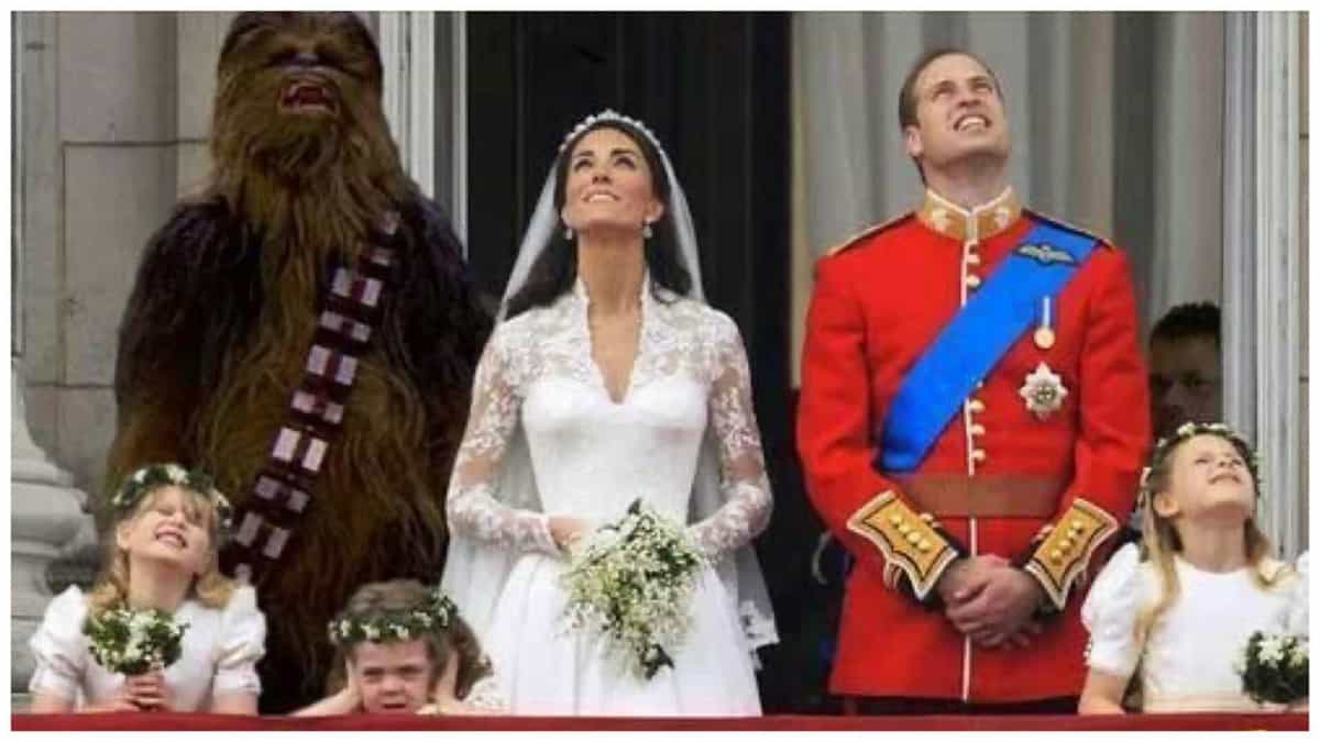 Chewbacca at Royal Wedding