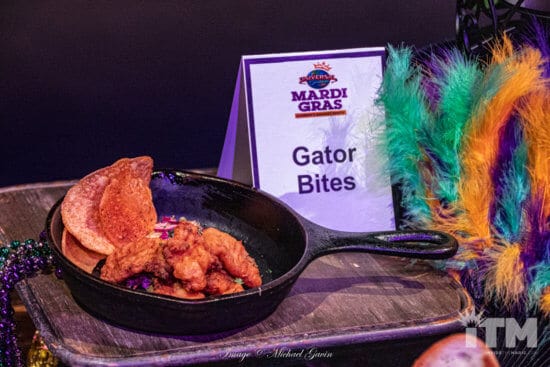 Mardi Gas 25th Anniversary gator bites