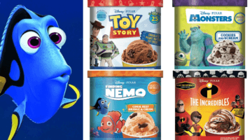 Pixar Ice Cream Flavors