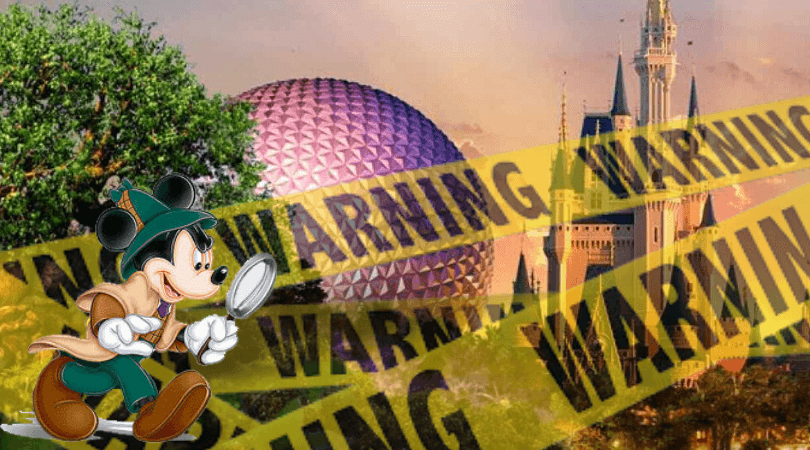 disney world universal trespassing backstage