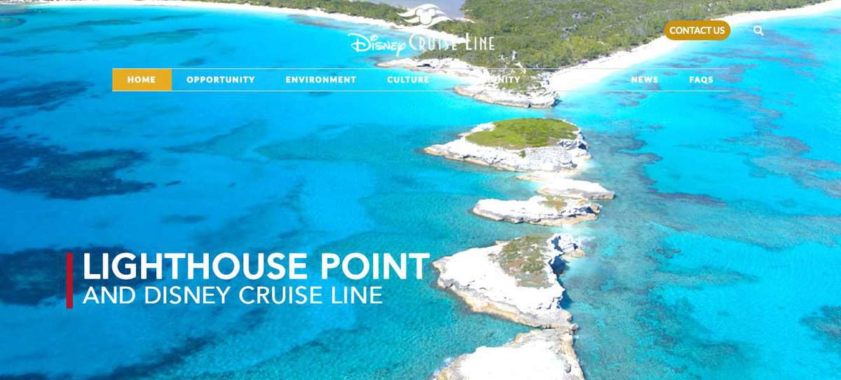 disney lighthouse point site