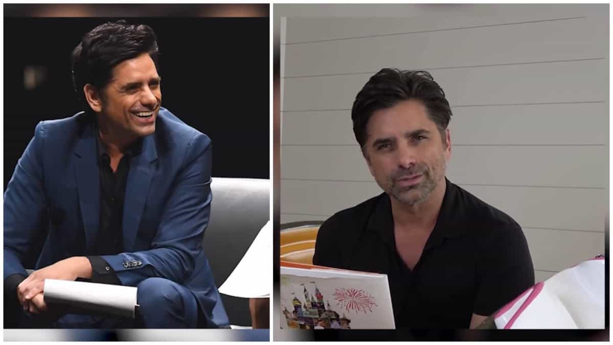 John Stamos reads disney book