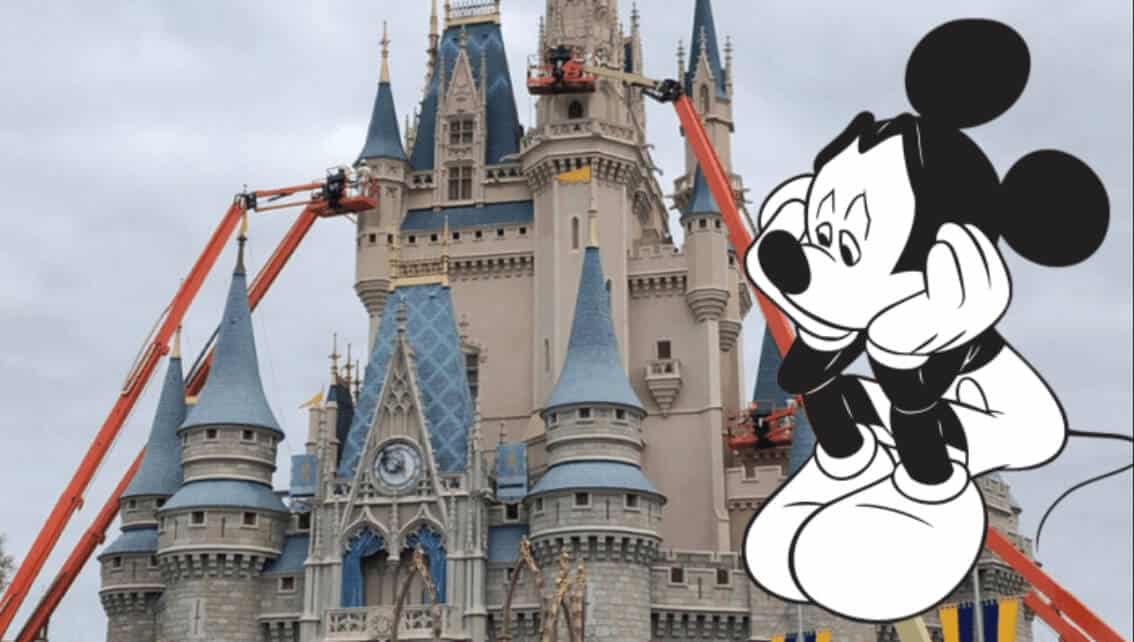 Cinderella Castle Construction Halted
