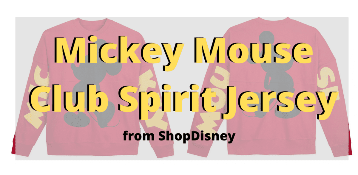 Mickey Mouse club spirit Jersey