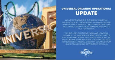 Universal Studios Florida(Left), Universal Orlando Operational Update (Right)