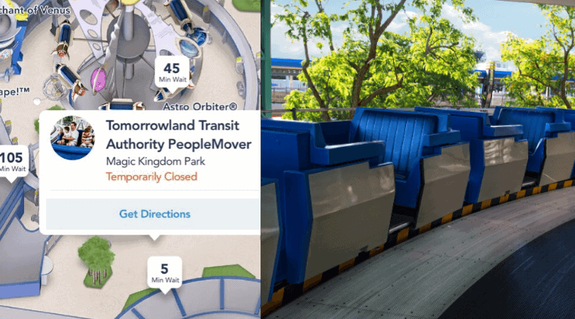peoplemover ride closure