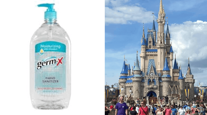 Walt Disney World hand sanitizer locations