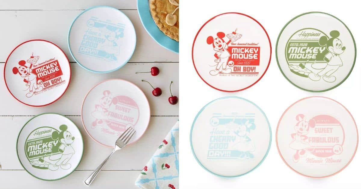 Mickey Mouse dishes 