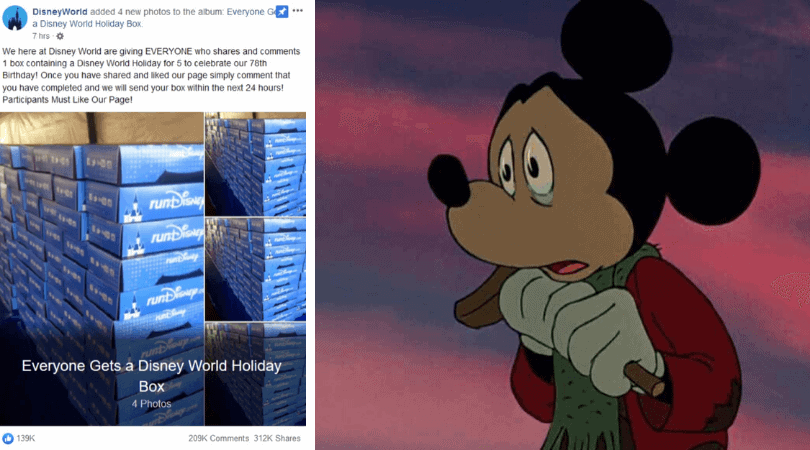 disney world scam