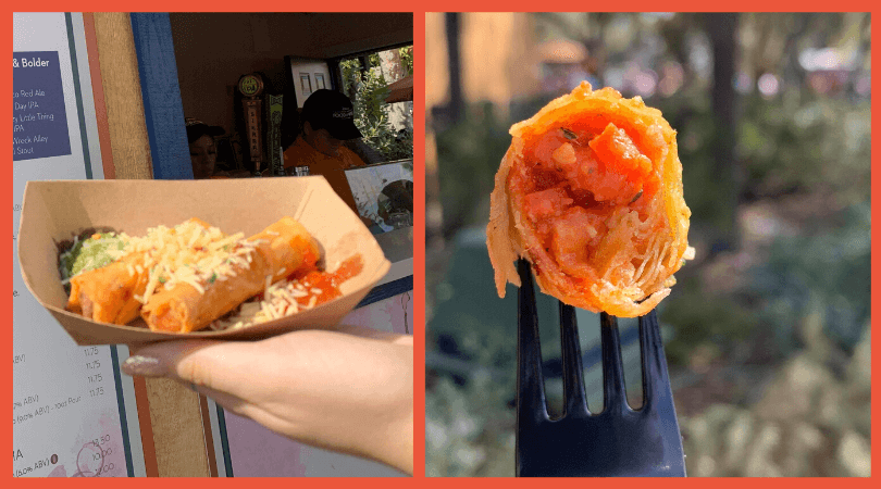 disney california pepperoni pizza egg rolls