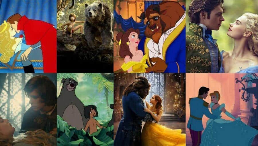 disney orignals vs remakes