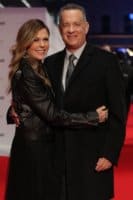 Rita Wilson and Tom Hanks are posing for a picture