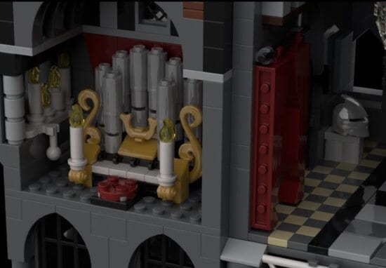 Universal Monsters LEGO IDEAS music room